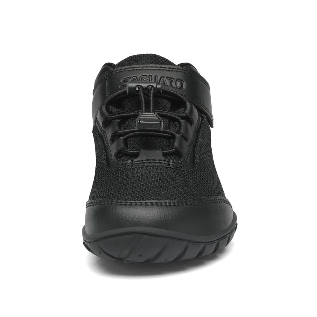 Botas respetuosas con puntera ancha para niño Saguaro Brave I, permite el movimiento natural de los dedos en el exterior.