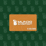 Gift Card Mundo Barefoot – El Regalo de la Libertad