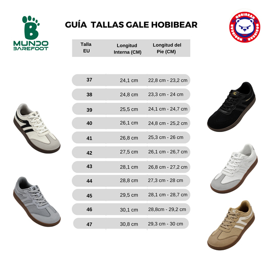 Guía de Tallas