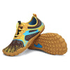 Saguaro Kids Fast I amarillo suela flexible — zapatilla barefoot infantil amarilla detalle suela Chile