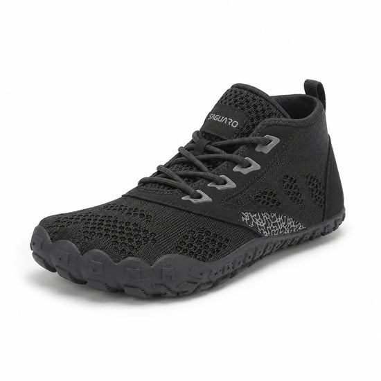 Zapatilla barefoot deportiva Saguaro Smart I Pro negra, calzado minimalista unisex para entrenamiento y uso diario en Chile.