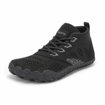 Zapatilla barefoot deportiva Saguaro Smart I Pro negra, calzado minimalista unisex para entrenamiento y uso diario en Chile.