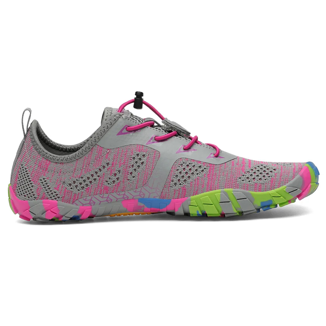 Zapatilla Saguaro Smart II rosa vista lateral.