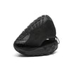 Zapatillas Saguaro Smart I negras dobladas mostrando alta flexibilidad.