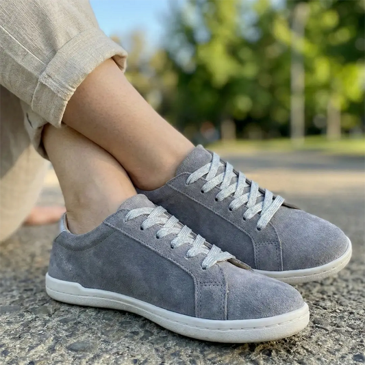 Moka ONIX - Zapatillas Barefoot Cuero Artesanal | Hecho en Chile