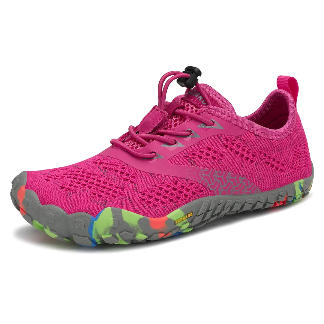 Zapatillas barefoot Saguaro Kids Smart I rosa vista principal infantil