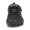 Zapatos ergonómicos escolares con punta ancha para evitar deformidades en los dedos.